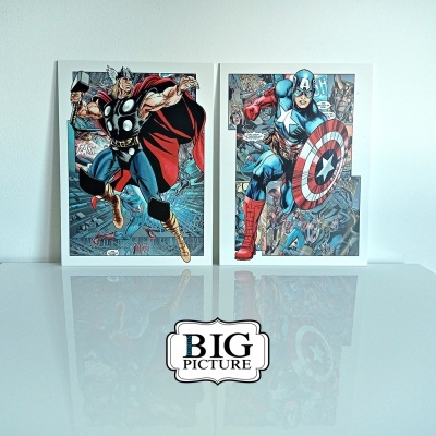 Conjunto Super Heróis BD