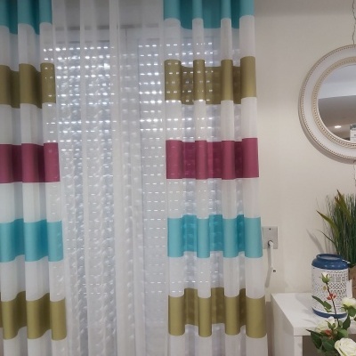 Cortina C/ Ilhó Admira risca 150x235