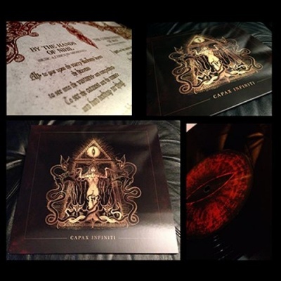 HETROERTZEN / DØDSENGEL – Capax Infiniti Split   (12″ LP)