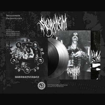 SKUGGEHEIM - Daudssyklusen (Gtf. 12'' DLP)  Silver and Black