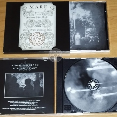 MARE - Spheres like Death / Throne of the Thirteenth Witch ( Jewel Slipcase CD and Digipack CD)