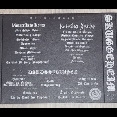 SKUGGEHEIM - Samlede Verker (Digi3CD)