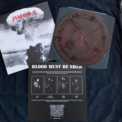ZYKLON B - Blood Must Be Shed   (12“ MLP  Dark Red Marble and Black vinyl)