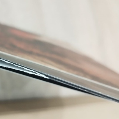 CIRCLE OF OUROBORUS / DROWNING THE LIGHT – Moonflares    (Split LP Yellow/Red and Black)