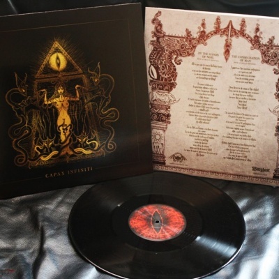 HETROERTZEN / DØDSENGEL – Capax Infiniti Split   (12″ LP)