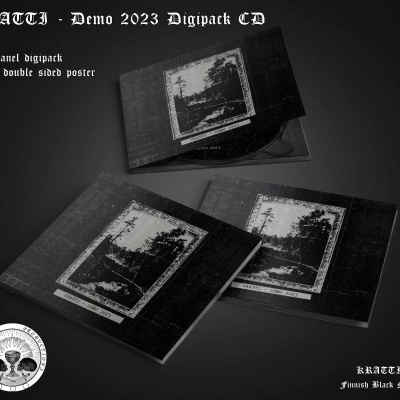 KRATTI - Demo 2023 Digipack CD + A2 double sided poster