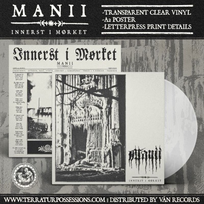 MANII - Innerst I Moerket (12'' LP) Transparent Clear
