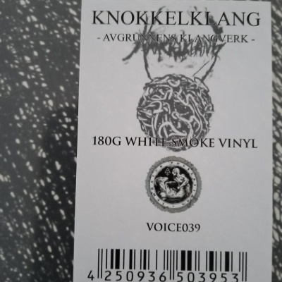 KNOKKELKLANG - Avgrunnens Klangverk (12'' MLP)   Bone White vinyl