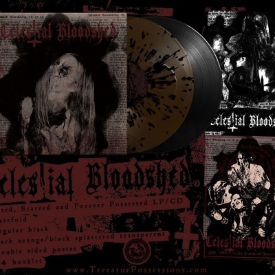 CELESTIAL BLOODSHED - Cursed, Scared And Forever Possessed   (Gatefold 12'' LP) Black
