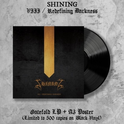 SHINING - VIII / Redefining Darkness     Gatefold LP (Black)  (12/07/2024)
