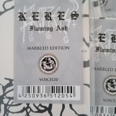 KERES - Flaming Ash (12'' MLP Marbled vinyl)