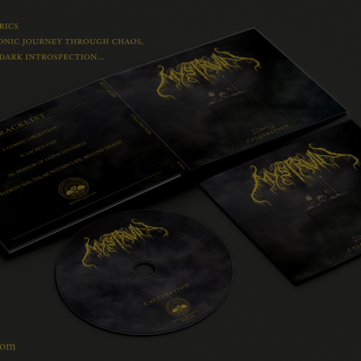 MYSTRUIN – Calcination  4 panel Digipak CD 12 page booklet