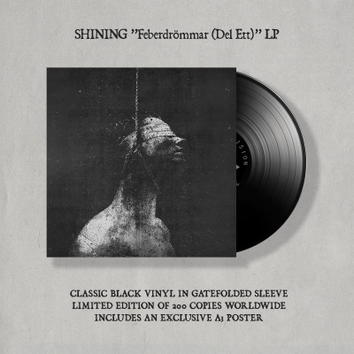 SHINING - Feberdrömmar (Del Ett) LP - Gold, Silver, White and Black Vinyl