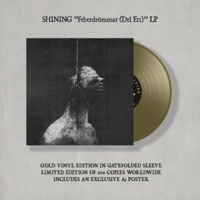 SHINING - Feberdrömmar (Del Ett) LP - Gold, Silver, White and Black Vinyl