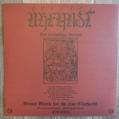 URFAUST – Der Freiwillige Bettler (LP 12")   Red vinyl