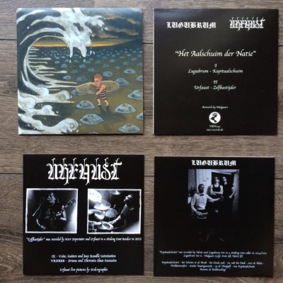 URFAUST / LUGUBRUM - Het Aalschuim der Natie (7" vinyl)