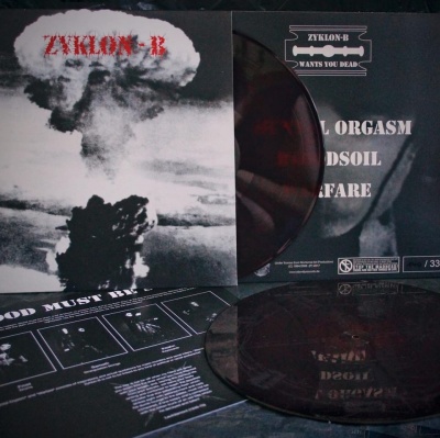 ZYKLON B - Blood Must Be Shed   (12“ MLP  Dark Red Marble and Black vinyl)