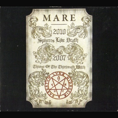 MARE - Spheres like Death / Throne of the Thirteenth Witch ( Jewel Slipcase CD and Digipack CD)