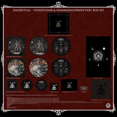 KAOSRITUAL - Vondtoner & Dommedagsprofetier (Vinyl Boxset)