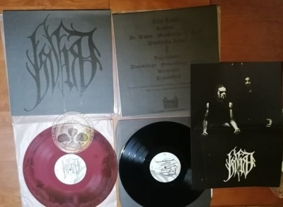 ISVIND – Intet lever   (LP Black and Red/Green marbled)