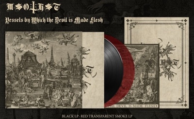 MISOTHEIST - Vessels By Which The Devil Is Made Flesh (gtf. 12" LP)  red transparent smoke Vinyl