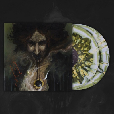 AKHLYS - The Dreaming I   (2x12"LP Swamp Green, Bone Merge w/ Yellow Splatter)