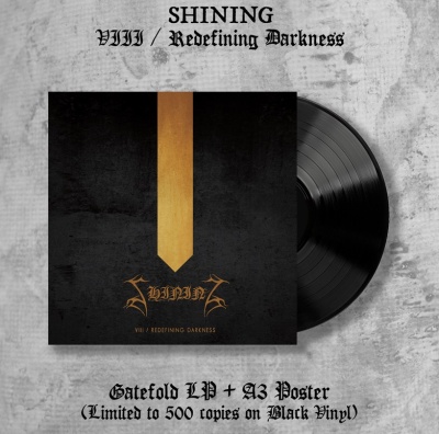 SHINING - VIII / Redefining Darkness     Gatefold LP (Black)  (12/07/2024)