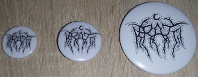 KRATTI Black Logo badge/button