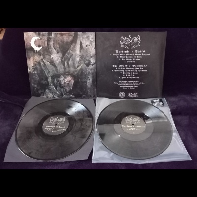 LEVIATHAN - Portrait in Scars / The Speed of Darkness  (DLP Brown and Ultra clear w/ black marble vinyl)