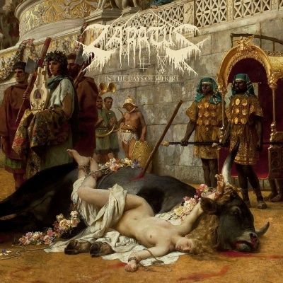 ZARATUS - In The Days Of Whore  (12"LP)     Dark-Red vinyl