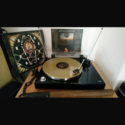 MIGHTIEST/FUNERAL PROCESSION - Of Deathfires, A Tomb & The Night Without End  (lim. 12'' LP) Gold