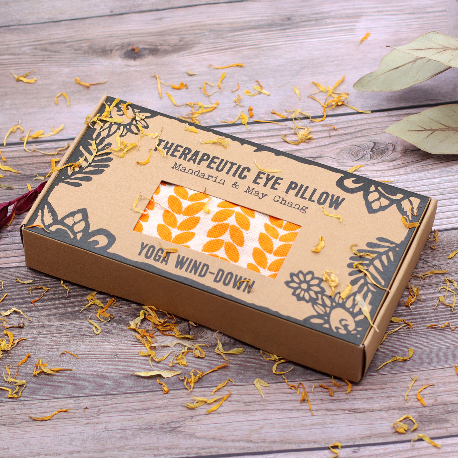 Almofada de Olhos | Mandarina e May Chang | Tranquilidade e clareza Almofada de Olhos | Mandarina e May Chang | Tranquilidade e clareza