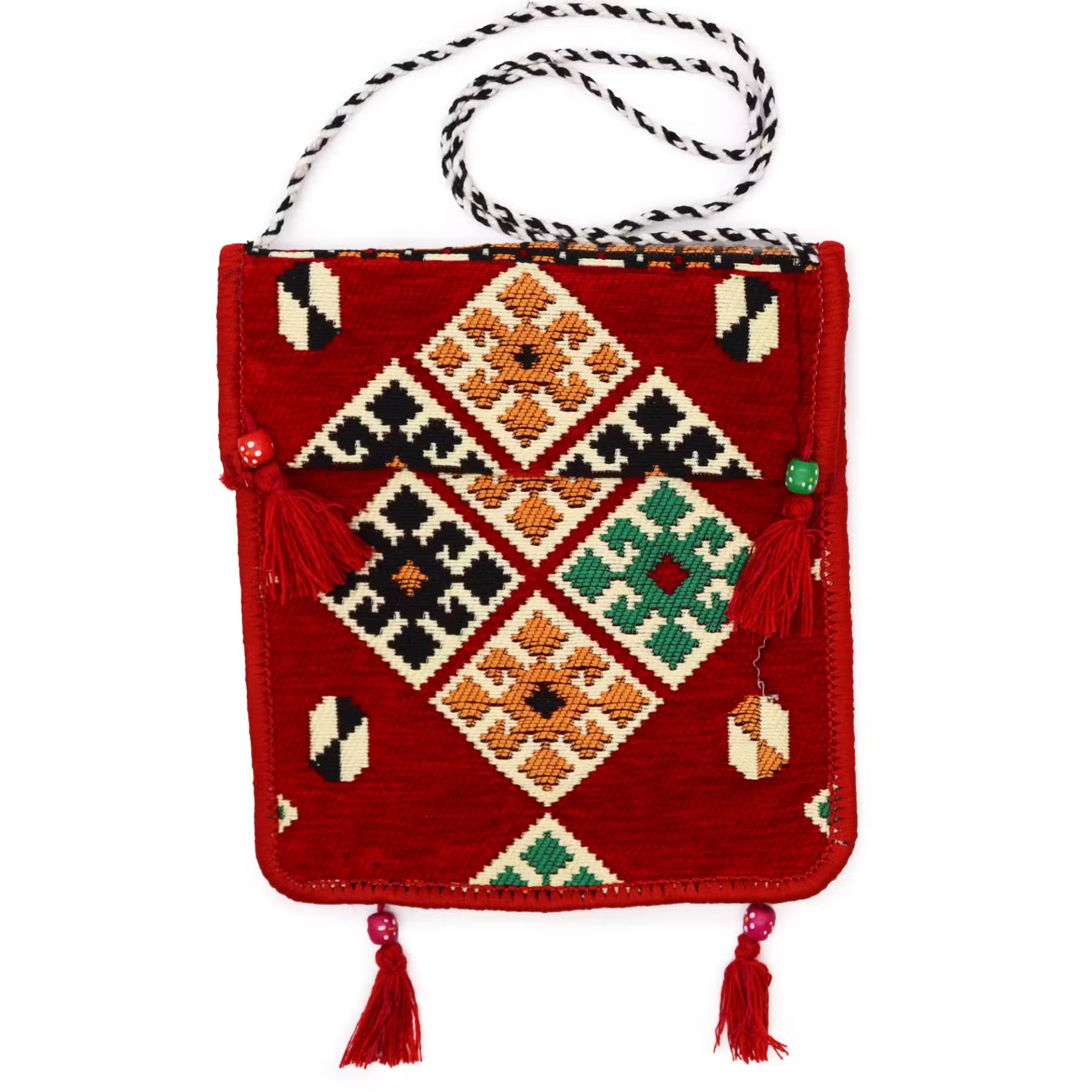 Bolsa Kilim Vermelha Bolsa Kilim Vermelha