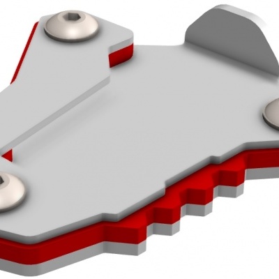 EXTENSÃO DA BASE DO DESCANSO LATERAL CROSSPRO DUCATI DESERTX 2022