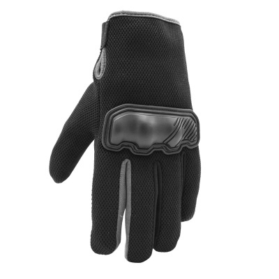 LUVA SPRINT COM PROTEÇÃO PRETO/CINZA