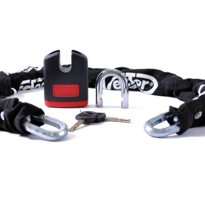 CADEADO CORRENTE VECTOR PRO CHAIN - Ø9,5mm / 1,0m