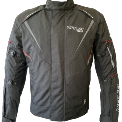 CASACO NAVA JEREZ PRETO/VERMELHO