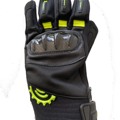 LUVAS NAVA AMARA PRETO/FLUOR