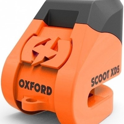 CADEADO DE DISCO OXFORD LARANJA XD5 LK261