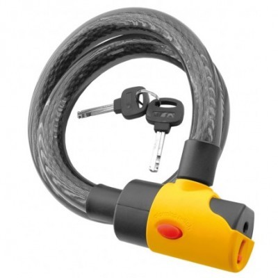 Cadeado espiral vicma com alarme