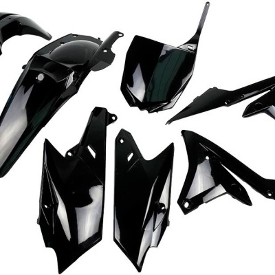 Peças plásticas pretas para moto off-road