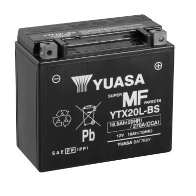 BATERIA YUASA YTX20L-BS