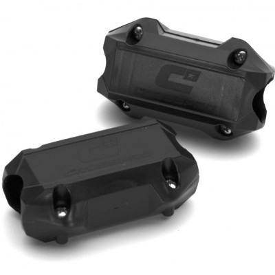 KIT DE SLIDERS PROTEÇÃO DE CARENAGEM CROSSPRO TRAIL (25MM PRETOS 2UN)