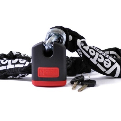 CADEADO CORRENTE VECTOR PRO CHAIN - Ø10,5mm / 1,5m