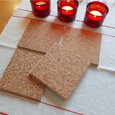 Ceramic Coasters, hand painted, portuguese tiles, warm grey 13