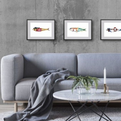 Sardine ilustrations