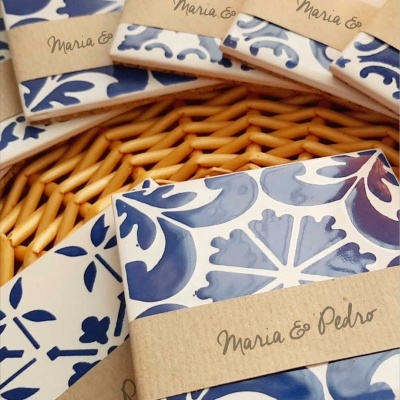 Wedding Favours - Portuguese Tiles