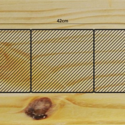 Cod Fish in Decorative Tile Panel,  hand painted,  white