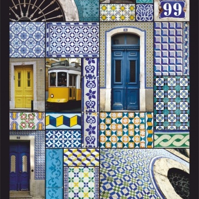 Poster Lisbon Pattern Tiles