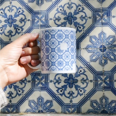Mugs - Lisbon pattern tiles